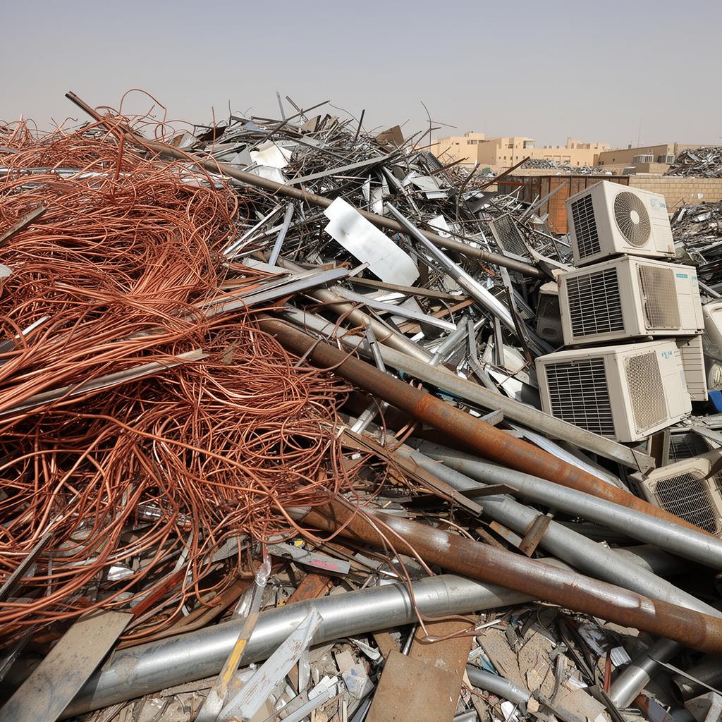 نحاس وحديد سكراب في جدة